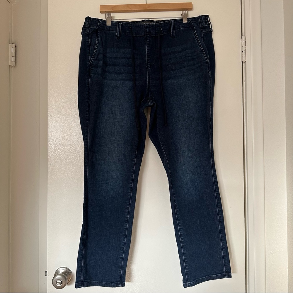 Torrid Dark Indigo Straight Leg Jeans